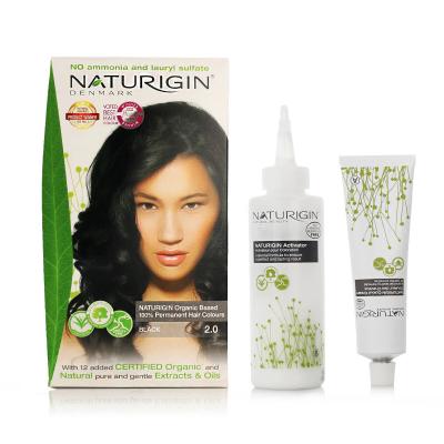 Naturigin Permanent Hair Colour Βαφή μαλλιών 115 ml Απόχρωση Black 2.0