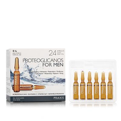 Praxis Laboratorios Proteoglicanos For Men Ορός προσώπου για άνδρες 24x2 ml