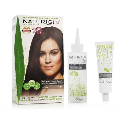 Naturigin Permanent Hair Colour Βαφή μαλλιών 115 ml Απόχρωση Brown 4.0