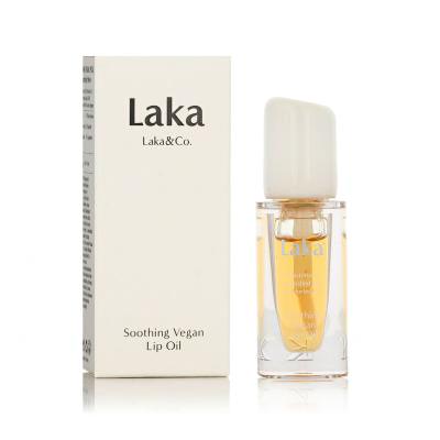 Laka Soothing Vegan Lip Oil Λάδι χειλιών 4,5 ml Απόχρωση Nourishing Yellow