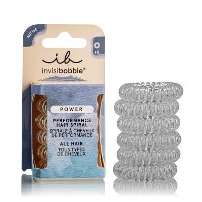 Invisibobble Power Performance Hair Spiral Λαστιχάκι για τα μαλλιά για γυναίκες Απόχρωση Crystal Clear Σετ