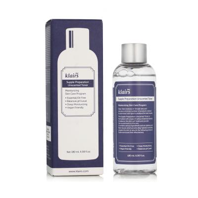 Dear, Klairs Supple Preparation Unscented Toner Λοσιόν προσώπου 180 ml
