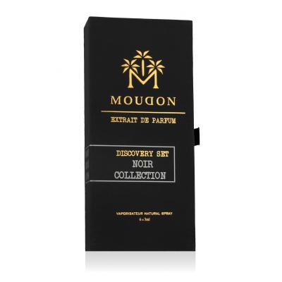 Moudon Discovery Set Noir Collection Σετ δώρου Perfume extract 6 x 3 ml