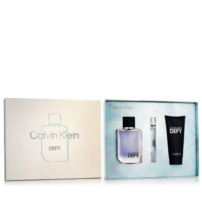 Calvin Klein Defy Σετ δώρου EDT 100 ml + αφρόλουτρο 100 ml + EDT 10 ml