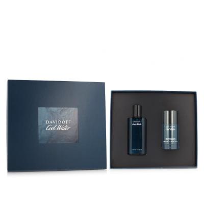 Davidoff Cool Water Σετ δώρου EDT 75 ml + deo-stick 75 ml