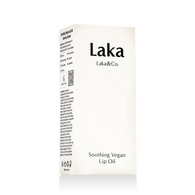 Laka Soothing Vegan Lip Oil Λάδι χειλιών 4,5 ml Απόχρωση Calming Purple