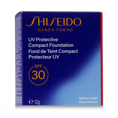 Shiseido UV Protective Compact Foundation SPF30 Make up για γυναίκες 12 gr Απόχρωση Medium Beige