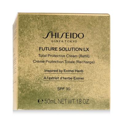 Shiseido Future Solution LX Total Protective Cream SPF30 Κρέμα προσώπου ημέρας για γυναίκες Συσκευασία "γεμίσματος" 50 ml