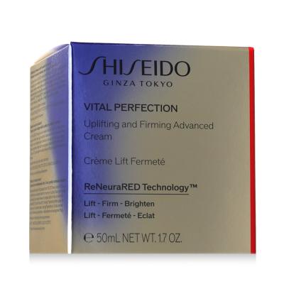 Shiseido Vital Perfection Uplifting &amp; Firming Advanced Cream Κρέμα προσώπου ημέρας για γυναίκες 50 ml