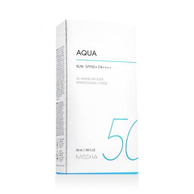 Missha All Around Safe Block Aqua Sun SPF50+ Αντιηλιακό προϊόν προσώπου 50 ml