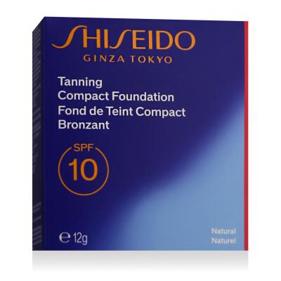 Shiseido Sun Protection Tanning Compact Foundation SPF10 Make up για γυναίκες 12 gr Απόχρωση Natural