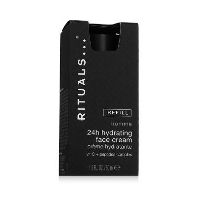 Rituals Homme 24h Hydrating Face Cream Κρέμα προσώπου ημέρας για άνδρες Συσκευασία &quot;γεμίσματος&quot; 50 ml