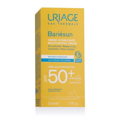 Uriage Bariésun Moisturizing Cream Unscented SPF50+ Αντιηλιακό προϊόν προσώπου 50 ml