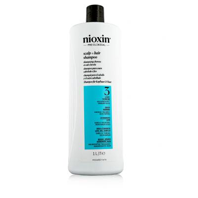 Nioxin System 3 Scalp + Hair Shampoo Σαμπουάν για γυναίκες 1000 ml