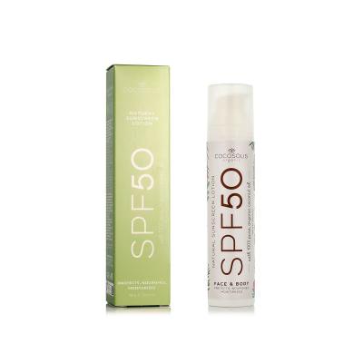 COCOSOLIS Natural Sunscreen Lotion Face &amp; Body SPF50 Αντιηλιακό προϊόν για το σώμα 100 ml