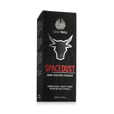 Crazy Bull Space Dust Hair Texture Powder Όγκος των μαλλιών για άνδρες 20 gr