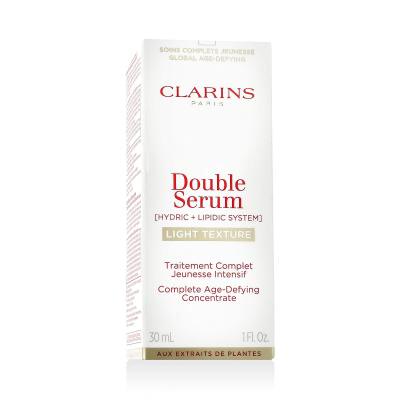 Clarins Double Serum Light Texture Ορός προσώπου για γυναίκες 30 ml