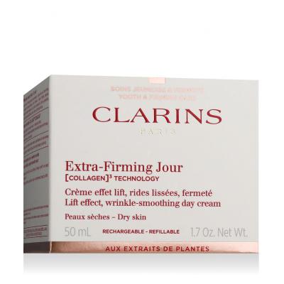 Clarins Extra-Firming Jour Lift Effect, Wrinkle Smoothing Day Cream Κρέμα προσώπου ημέρας για γυναίκες Επαναπληρώσιμο 50 ml
