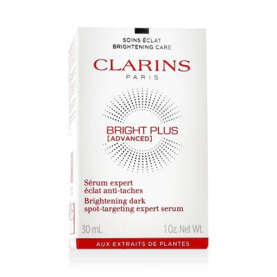 Clarins Bright Plus Advanced Brightening Dark Spot-Targeting Expert Serum Ορός προσώπου για γυναίκες 30 ml