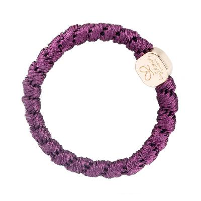 By Eloise London Gold Nugget Λαστιχάκι για τα μαλλιά για γυναίκες 1 τεμ Απόχρωση Purple