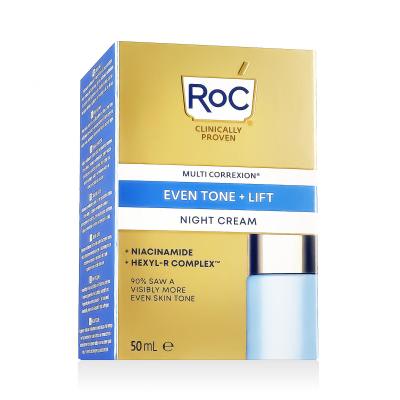 RoC Multi Correxion Even Tone + Lift Night Cream Κρέμα προσώπου νύχτας για γυναίκες 50 ml