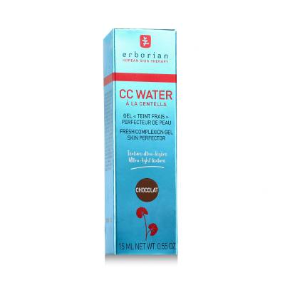 Erborian CC Water Fresh Complexion Gel Skin Perfector CC κρέμες για γυναίκες 15 ml Απόχρωση Chocolat