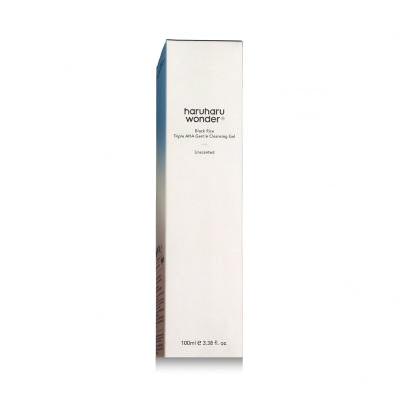 HaruHaru Wonder Black Rice Triple AHA Gentle Cleansing Gel Καθαριστικό τζελ 100 ml