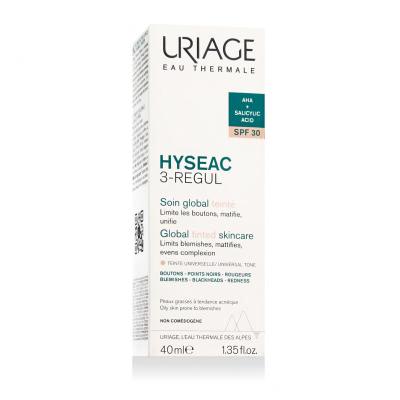Uriage Hyséac 3-Regul Global Tinted Skincare SPF30 Κρέμα προσώπου ημέρας 40 ml