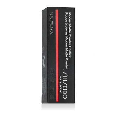Shiseido ModernMatte Powder Lipstick Κραγιόν για γυναίκες 4 gr Απόχρωση 514 Hyper Red