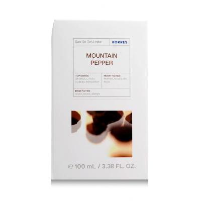 Korres Mountain Pepper Eau de Toilette 100 ml