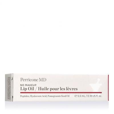 Perricone MD No Makeup Lip Oil Λάδι χειλιών για γυναίκες 5,5 ml Απόχρωση Pomegranat