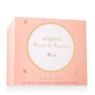 Emanuel Ungaro Fruit d'Amour Pink Eau de Toilette για γυναίκες 100 ml