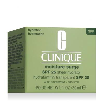 Clinique Moisture Surge Sheer Hydrator SPF25 Κρέμα προσώπου ημέρας για γυναίκες 30 ml
