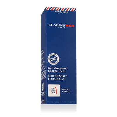Clarins Men Smooth Shave Foaming Gel Τζελ ξυρίσματος για άνδρες 150 ml