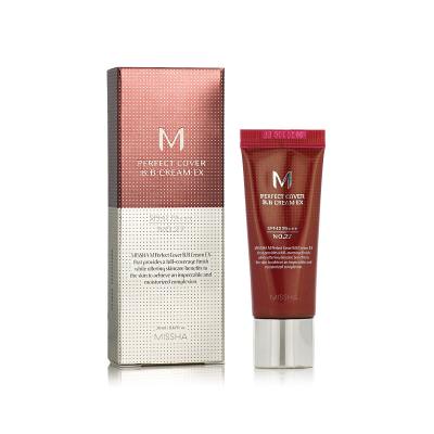 Missha M Perfect Cover BB Cream EX SPF42 ΒΒ κρέμα για γυναίκες 20 ml Απόχρωση No.27 Honey Beige