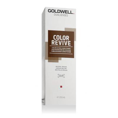 Goldwell Dualsenses Color Revive Color Giving Conditioner Neutral Brown Μαλακτικό μαλλιών για γυναίκες 200 ml