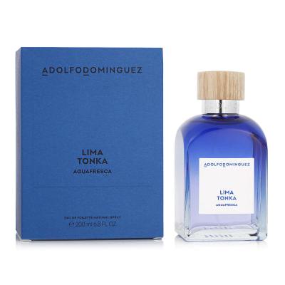 Adolfo Dominguez Agua Fresca Lima Tonka Eau de Toilette για άνδρες 200 ml