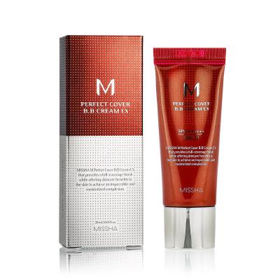 Missha M Perfect Cover BB Cream EX SPF42 ΒΒ κρέμα για γυναίκες 20 ml Απόχρωση No.21 Light Beige
