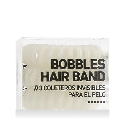 BIFULL Profesional Bobbles Hair Band Λαστιχάκι για τα μαλλιά 3 τεμ Απόχρωση Blanco - bílá