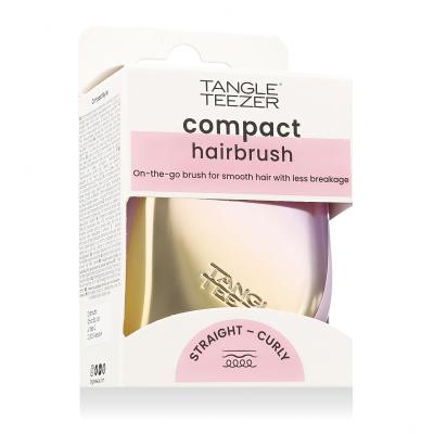 Tangle Teezer Compact Styler Βούρτσα μαλλιών για γυναίκες 1 τεμ Απόχρωση Lilac Yellow