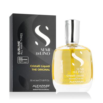 ALFAPARF MILANO Semi Di Lino Sublime Cristalli Liquidi Ορός μαλλιών για γυναίκες 50 ml