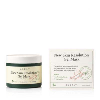 Axis-y 6+1+1 New Skin Resolution Gel Mask Μάσκα προσώπου 100 ml