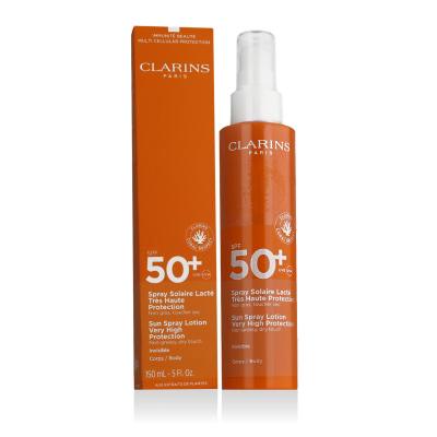Clarins Sun Spray Lotion SPF50+ Αντιηλιακό προϊόν για το σώμα 150 ml