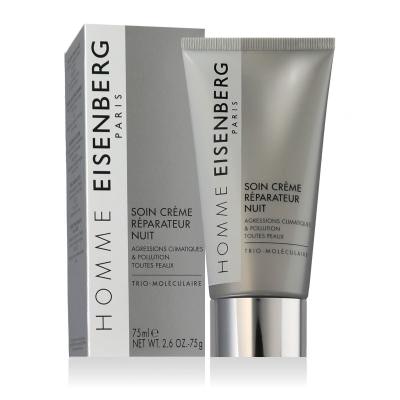 Eisenberg Homme Repairing Night Cream Treatment Κρέμα προσώπου νύχτας για άνδρες 75 ml