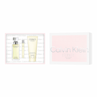 Calvin Klein Eternity Σετ δώρου EDP 100 ml + λοσιόν σώματος  200 ml + EDP 10 ml