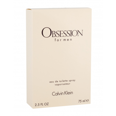 Calvin Klein Obsession For Men Eau de Toilette για άνδρες 75 ml