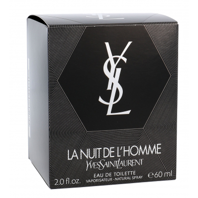 Yves Saint Laurent La Nuit De L&#039;Homme Eau de Toilette για άνδρες 60 ml