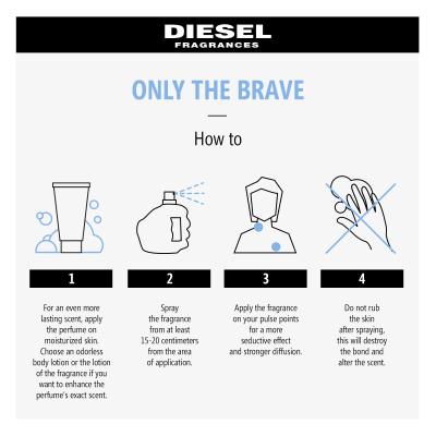 Diesel Only The Brave Eau de Toilette για άνδρες 50 ml