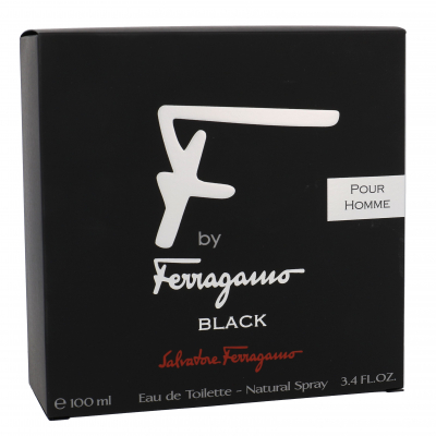 Salvatore Ferragamo F by Ferragamo Black Eau de Toilette για άνδρες 100 ml