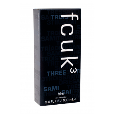 Fcuk 3 Him Eau de Toilette για άνδρες 100 ml